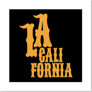 Los Angeles California Latin Style - Los Angeles California Posters and Art